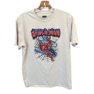 Marvel Spider Man Short Sleeve Tee White Red